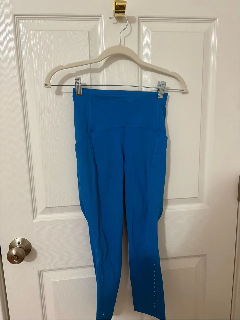 lululemon athletica Bright Blue Capris